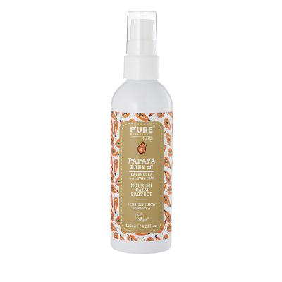 P'URE Papayacare Baby Papaya Baby Oil (Calendula with Paw Paw) 125g